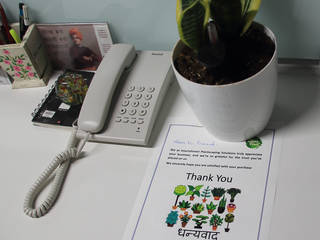 Interioforest helped an organization to come alive, Interioforest Plantscaping Solutions Interioforest Plantscaping Solutions Modern Study Room and Home Office