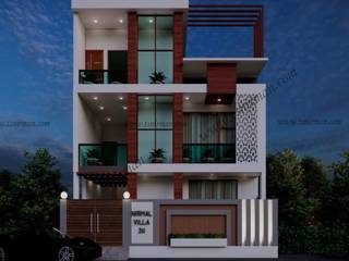 Eldeco, TS NIRMAN |Home builder|Civil Contractor|Architect|Interior Designer in Lucknow TS NIRMAN |Home builder|Civil Contractor|Architect|Interior Designer in Lucknow Dom wielorodzinny