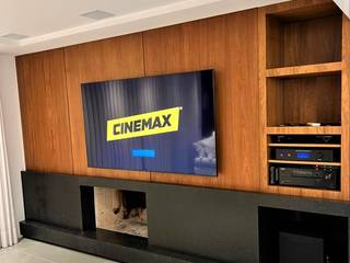 Diversão em Todos os Ambientes, I9 Tecnologia - Automação & Home Theater I9 Tecnologia - Automação & Home Theater Livings de estilo moderno