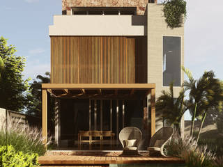 Casa Bougainville, COB Arquitetura COB Arquitetura Single family home