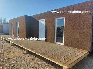 T1 Casa Modular Prefabricada (estrutura metálica), EUROMODULAR EUROMODULAR Prefabrik ev