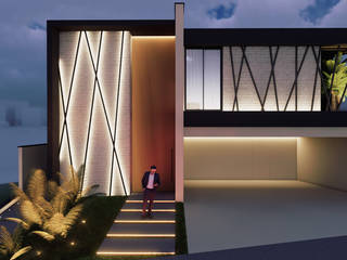 Projetos de Iluminação, Solis Arch + Lighting Solis Arch + Lighting Maison individuelle