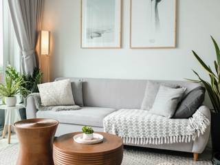 Beautiful areas of your dream home Press profile homify Jardín interior Plant, Couch, Property, Furniture, Table, Comfort, Picture frame, Wood, Interior design, Living room