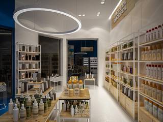 Farmacia Da Venda, DIEGO TORASSO_INTERIOR ARCHITECTS DIEGO TORASSO_INTERIOR ARCHITECTS غرف اخرى