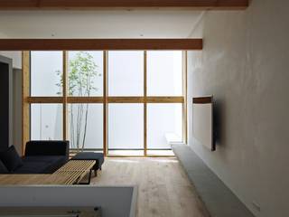 西豊の家-nishiyutaka, 株式会社 空間建築-傳 株式会社 空間建築-傳 Living room