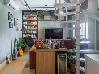 APTO BG, Laura Santa Maria | Arquitetura de Interiores Laura Santa Maria | Arquitetura de Interiores Built-in kitchens