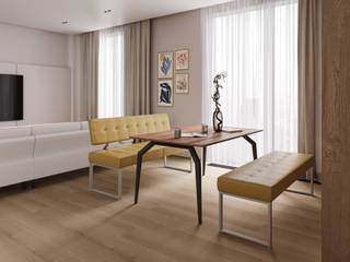 Offener Wohn- Essbereich, Casarista Casarista Moderne Wohnzimmer
