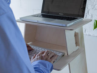 Accesorio para trabajar de pie en el escritorio | Stehpultaufsatz | Standing Desk Attachment , debosc debosc Study/office