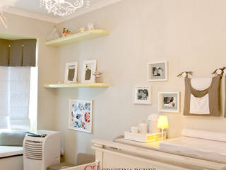 Quarto infantil, Cristina Reyes Design de Interiores Cristina Reyes Design de Interiores Recámaras para bebés