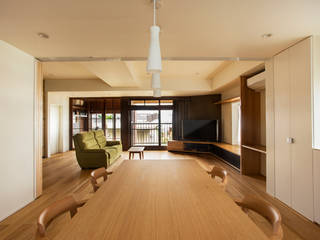 守口のリフォーム, ４建築設計事務所 ４建築設計事務所 Modern dining room