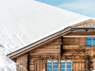 Rediscover Luxury at Fee Pour Vous Chalets, in Megève, France Press profile homify Wooden houses Building, Sky, Snow, Window, House, Slope, Cloud, Wood, Landscape, Cottage