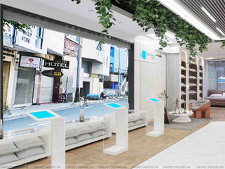 Interior design of Hai Anh bedding showroom - PA1, Anviethouse Anviethouse Other spaces