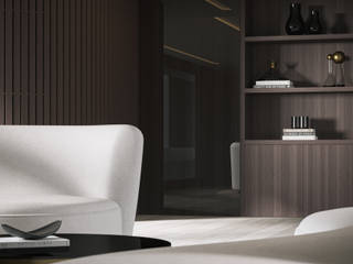 Interior visualization of a breathtaking luxury yacht, Render Vision Render Vision Yachts & jets