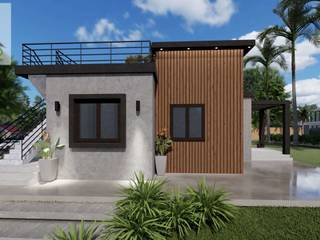 Contemporary House Elevation Design Ideas, Happho Happho Small houses