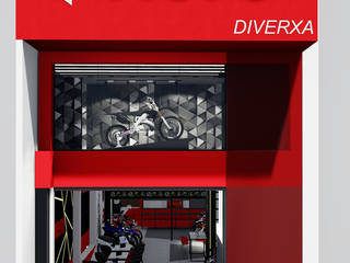 Diseño comercial Hero Diverxa , Disarteco Disarteco Estudios y despachos de estilo industrial