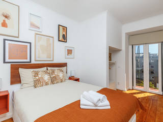 Sessão Fotográfica de Apartamento em Lisboa, HOUSE PHOTO HOUSE PHOTO Master bedroom