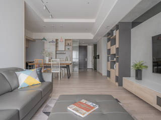 最美的抵達, 大里室內設計 大里室內設計 Modern living room