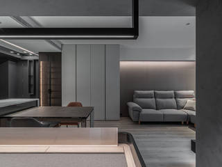 C, 夏木鉑空間設計SHAMUBOO 夏木鉑空間設計SHAMUBOO Modern living room