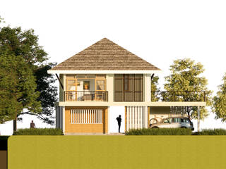 Bang NamPueng Home, Aim Ztudio Aim Ztudio Casas unifamiliares