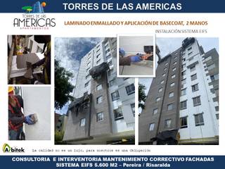 TORRES DE LAS AMERICAS , GRUPO ARBITEK S.A.S GRUPO ARBITEK S.A.S Paredes y pisos de estilo moderno
