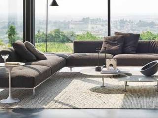 La collection de canapés Matic par Knoll, Création Contemporaine Création Contemporaine Modern living room