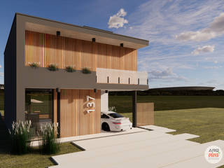 Casa Modular 1, ARQViva Arquitetura Sustentável ARQViva Arquitetura Sustentável Nhà gia đình