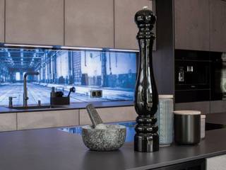 Deckenhoch | Küche Beton und Holz, Lebenstraum Küche Hollenstedt Lebenstraum Küche Hollenstedt Built-in kitchens