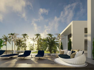 Pool Area Decor Project, Myface Outdoor Design Myface Outdoor Design مسبح حديقة