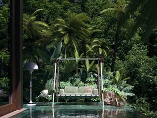 Pool Area Decor Project, Myface Outdoor Design Myface Outdoor Design مسبح حديقة