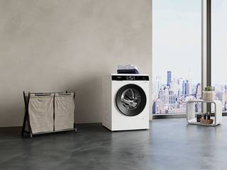 Washing Machine Eficiency A Press profile homify Mais espaços