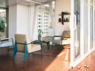 Vitra réédite Jean Prouvé avec de nouvelles couleurs, Création Contemporaine Création Contemporaine Modern living room