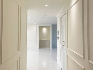 잠실갤러리아팰리스 리모델링, 모리디자인 모리디자인 Modern Corridor, Hallway and Staircase