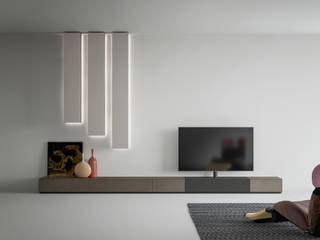 Arredamento Zona Giorno Caccaro, Formarredo Due design 1967 Formarredo Due design 1967 Minimalistische Wohnzimmer