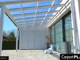 Pergola tarasowa, Carport Planet Carport Planet Balcones y terrazas de estilo moderno