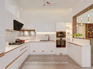 U SHAPE KITCHEN , DLIFE Home Interiors DLIFE Home Interiors وحدات مطبخ