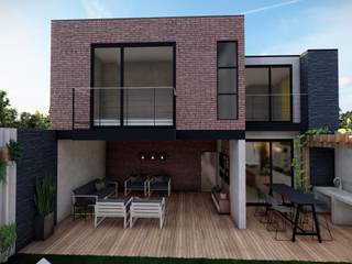 Proyecto Casa Habitación Cuernavaca Mor. , EA ARCHITECTURE & FURNITURE EA ARCHITECTURE & FURNITURE บ้านเดี่ยว