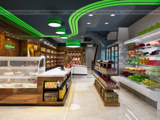 Project of clean food supermarket Ms. Thuy - Ngoai Giao Doan - Hanoi, Anviethouse Anviethouse Other spaces