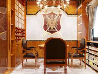 Project of showroom Wine - Cigar Mr. Tuan - Ninh Binh, Anviethouse Anviethouse Asian style wine cellar