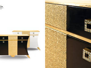 LACE credenza, ISELLA s.r.l. ISELLA s.r.l. Ruang Keluarga Modern