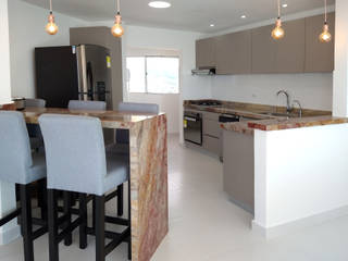 Tu cocina integral en Santa Marta, Remodelar Proyectos Integrales Remodelar Proyectos Integrales Built-in kitchens
