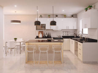 Cocinas Varias, Nicolas Elias Arquitectura Nicolas Elias Arquitectura Built-in kitchens