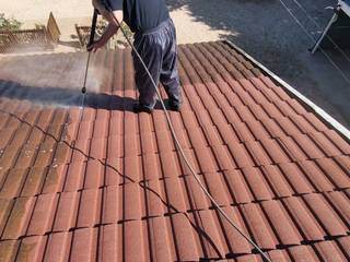 Cleaning tile roof, West Coast Roof Care (Pty) Ltd West Coast Roof Care (Pty) Ltd Single family home