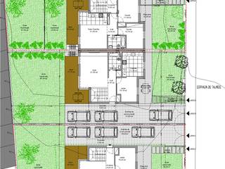 Moradias Geminadas, Talaíde , darq - arquitectura, design, 3D darq - arquitectura, design, 3D Casas unifamiliares