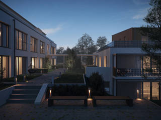 Exterior visualization of a promising building project, Render Vision Render Vision Flat