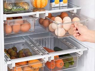 Refrigerator Organiser, Press profile homify Press profile homify مطابخ صغيرة