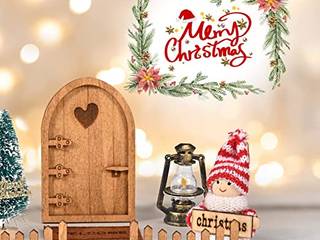 Door Accessories Christmas Set, Press profile homify Press profile homify Walls