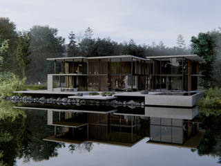 The Lakehouse, Studio Mariska Jagt Studio Mariska Jagt Willa