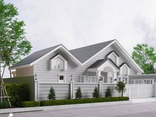 Desain Rumah Mr. Ivan - Medan, VECTOR41 VECTOR41 منزل عائلي صغير