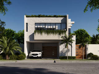 Casa Blanc, INMOBILIARIA GATESA INMOBILIARIA GATESA Casas unifamiliares