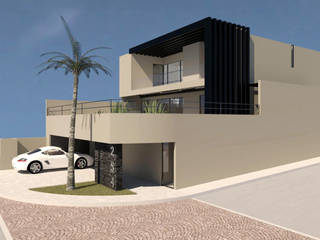 Casa. Paseo de las Lomas, MT-GI STRATEGIC SERVICES MT-GI STRATEGIC SERVICES Einfamilienhaus Beton